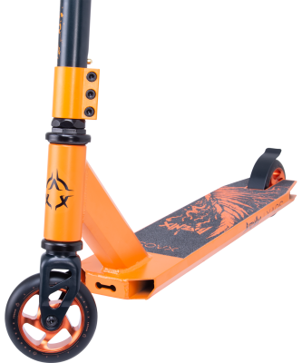 БЕЗ УПАКОВКИ Самокат трюковый Phoenix Orange 100 мм