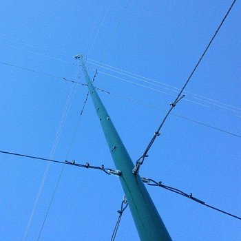 Мачта стальная составная 8 метров Мачта стальная составная 8 метров