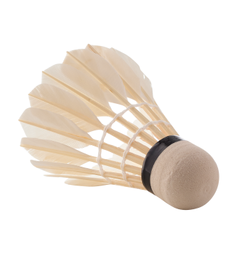 Набор воланов для бадминтона S-505, перо, 12 штук