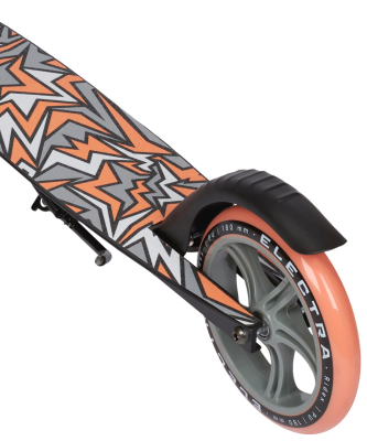 БЕЗ УПАКОВКИ Самокат 2-колесный Electra 180 мм, серый/персиковый