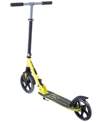 БЕЗ УПАКОВКИ Самокат 2-колесный Stealth 230/200 мм, зеленый