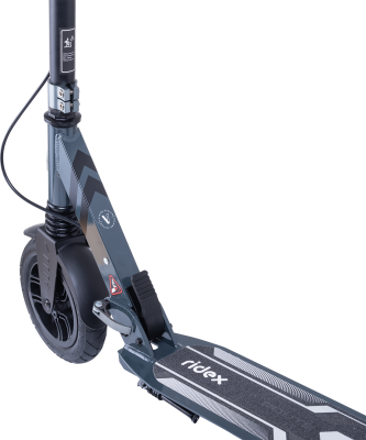 БЕЗ УПАКОВКИ Самокат 2-колесный Route 200 мм, дисковый тормоз, черный