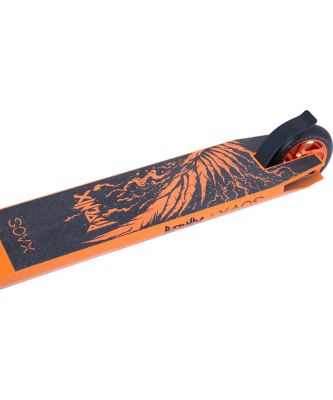 БЕЗ УПАКОВКИ Самокат трюковый Phoenix Orange 100 мм