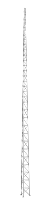Мачта стальная секционная фермная 21м