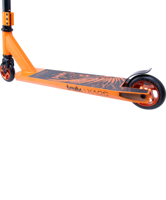 БЕЗ УПАКОВКИ Самокат трюковый Phoenix Orange 100 мм